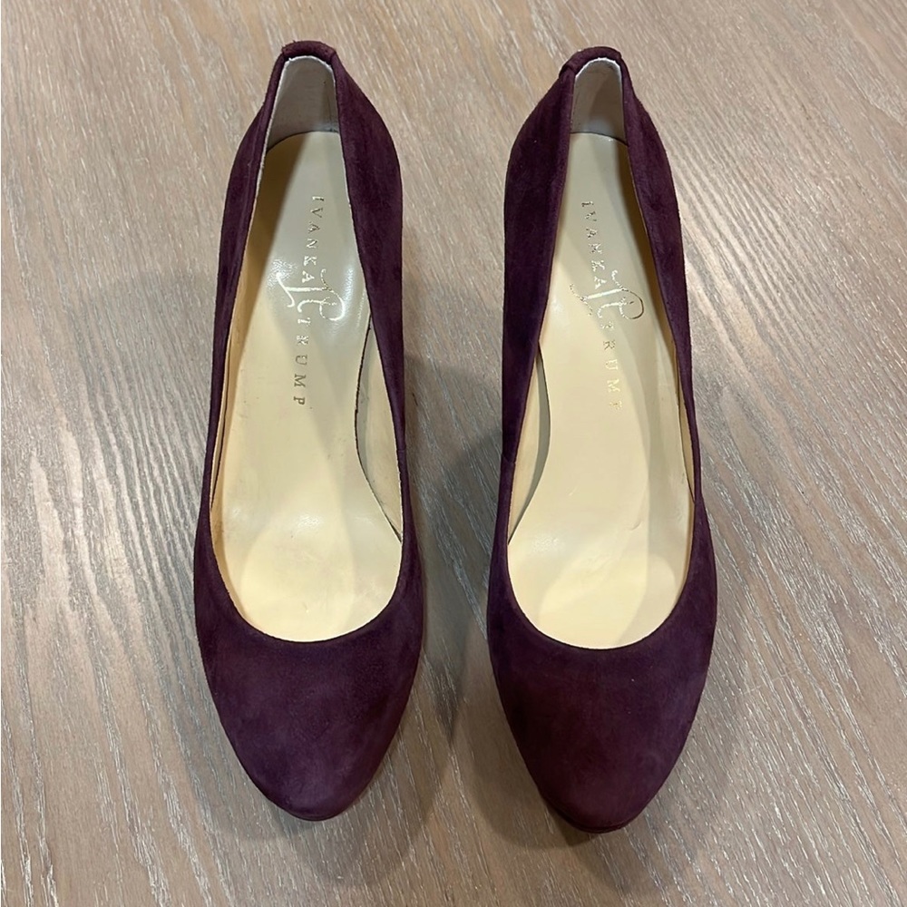 IVANKA TRUMP ROUND-TOE WINE - Picture 3 of 9